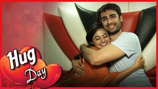 Swara amp Sanskaar aka SwaSans Big Hug For Fans  Hug Day  Valentines Week Special [upl. by Essila]