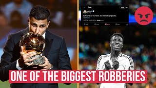 WTF JUST HAPPENED AT THE 2024 BALLON DOR CEREMONY [upl. by Michaelina]