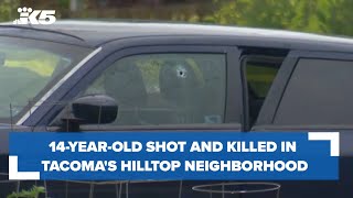 Shooting in Tacomas Hilltop neighborhood leaves 14yearold girl dead [upl. by Chang]