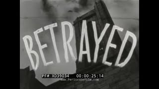 “BETRAYED” 1951 CHRISTIAN FILM IMPORTANCE OF FAITH FOR THE FAMILY KEN ANDERSON XD39034 [upl. by Ynohtnanhoj115]