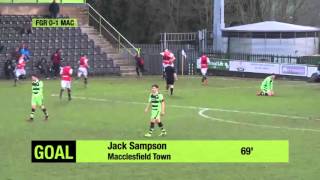 Highlights Forest Green Rovers 21 Macclesfield Town [upl. by Inimak]