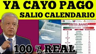 6000 YA CAYÓ ADULTOS MAYORES HOY PENSIÓN BIENESTAR quotA y Bquot CALENDARIO [upl. by Atalanti474]