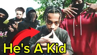 Drill Rapper Who Hasnt Hit Puberty Yet Says He Spins The Block On Scooters did the video At School [upl. by Richard]