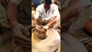 Terracotta pottery mitti ke bartan art clay shortsfeed gaming [upl. by Cira]