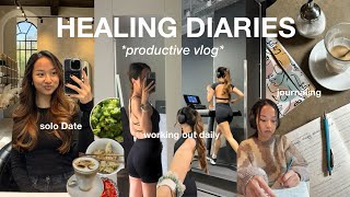 1 Therapiestunde daily Workouts Gym deep Talk new Hair  HEALING DIARIES EP 1 [upl. by Inez155]