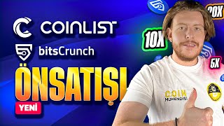 Coinlist ÖN SATIŞ Katılım Rehberi  bitsCrunch Proje İnceleme  Düşük Bütçeli Ön Satış Fırsatı 🚀 [upl. by Zosema785]