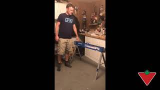 My product review Mastercraft Folding Sawhorse [upl. by Anitak]