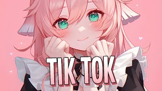 Nightcore  TiK ToK  Kesha Sped Up [upl. by Eidda]