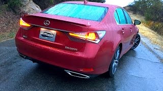 2017 Lexus GS 200t Turbo FIRST DRIVE REVIEW [upl. by Lebasiram752]