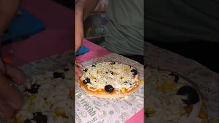 Aaj toh veggie loaded pizza ka order aaya 😋 pizza foodie viral [upl. by Nailimixam]