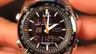 Seiko Sportura World Timer Chrono Review [upl. by Sager509]