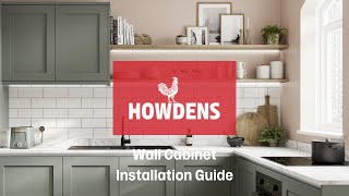 Howdens Wall Cabinet Installation Guide [upl. by Nnybor]