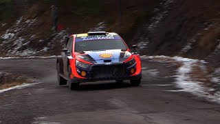 Tests Rallye Monte Carlo 2024  Ott Tanak  AT THE LIMIT [upl. by Mason187]