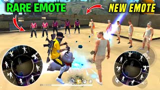 Free Fire Emote Fight On Factory Roof 😈 Hip Hop Vs Adam New Rare Emote Fight 😳 Garena Free Fire 🔥 [upl. by Yram776]