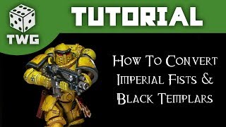 Warhammer Tutorial Converting Primaris Black Templars amp Imperial Fists [upl. by Solomon]