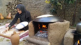 Bake lavash in our village house  Lavash Bread [upl. by Reneta]