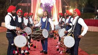 Deep new star Punjabi dhol group marriage Panipat [upl. by Abran825]