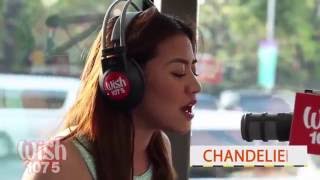 Chandelier Sia Acoustic Cover by Rio de Jammero and Morissette Amon [upl. by Ecirtap]