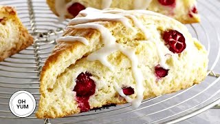 Professional Baker Teaches You How To Make FANCY SCONES [upl. by Mamoun]