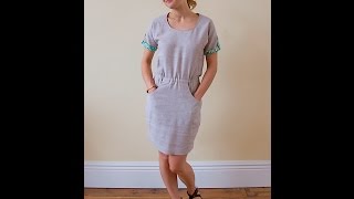 Sewing a Cute Everyday Dress  Summer Dress Season Part 5 [upl. by Namyac]