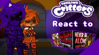 Smiling Critters react to fnaf songs Gacha x poppy playtime APAngryPiggy enjoy [upl. by Wheaton]