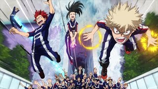 ALL THE FIGHTS Sport Festival Tournament My Hero Academia S1 [upl. by Allecsirp]