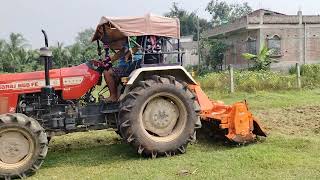 Hard soilswaraj 855saktiman swaraj agriculture mahindratractors [upl. by Oisangi]