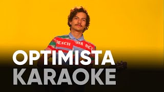 Caloncho  Optimista  Karaoke ✅ Live Session [upl. by Ginny]