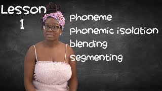 What is Phonemic Awareness  Learn to Teach a Child to Read Course  Lesson 1 [upl. by Adnema602]