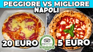 PEGGIORE VS MIGLIOR PIZZA DI NAPOLI [upl. by Eanahc458]