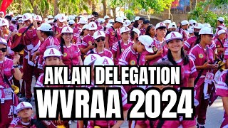 AKLAN DELEGATION SALUDO PERFORMANCE  WVRAA MEET 2024 OPENING CEREMONY wvraa2024 [upl. by Diane-Marie7]