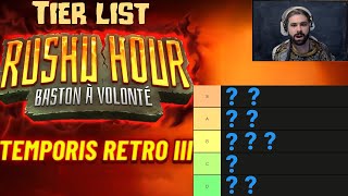 Dofus Retro Temporis 2024  Tier List des classes [upl. by Ferreby293]