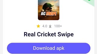 How To Download Real Cricket Swipe Apk Download Rc Swipe Apk Rc Swipe Download Kasey Kare rcswipe [upl. by Alicirp]