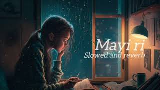 mayi re ost lofi  slowed and reverb  lofi song lofimusic slowedandreverb lofiremix mayire [upl. by Olpe]