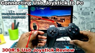 How to Connect Any Usb Joystick to PC  Play games with Usb Joystick in pc  usb joystick review [upl. by Ynad727]