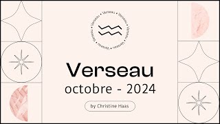 Horoscope Verseau ♒️ Octobre 2024 🥨 par Christine Haas [upl. by Korwin]