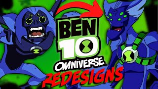 Ben 10 Omniverse REDESIGNS For Better or Worse [upl. by Smitt]