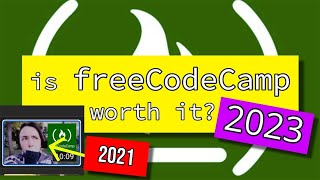 TWO YEARS LATER Do I still recommend freeCodeCamp  freeCodeCamp review 2023 [upl. by Llenaej]