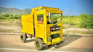 We Made Mini TATA TRUCK I Mini dumper ❤️‍🔥🚧🚀 [upl. by Acinorav]