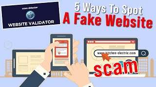 5 Ways To Spot A Fake Website [upl. by Lyndy]