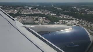 Landing in HartsfieldJackson Atlanta International Airport [upl. by Dorice]