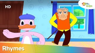 Goosey Goosey Gander HD  3D English Nursery Rhymes For Children  Shemaroo Kids [upl. by Ynnob846]