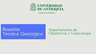 Técnica quirúrgica Cesárea [upl. by Annaigroeg954]