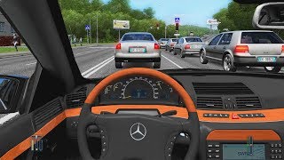 City Car Driving  MercedesBenz S65 AMG W220  Fast Driving [upl. by Armillas]