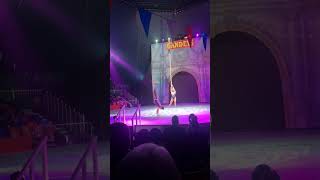 Front flip and somersaults at Gandeys Circus BUTLINS SKEGNESS fyp shortsfeed travel [upl. by Letnuahs]