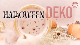 Halloween Deko aus Papier basteln  schafTV [upl. by Kamillah419]