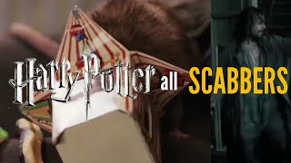 Harry Potter all Scabbers Scabbers Reveal Scenes [upl. by Cleavland]