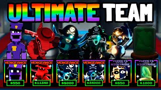 The BEST POSSIBLE TEAM Vs NEW ENDLESS 6 Five Nights TD [upl. by Ackerman]