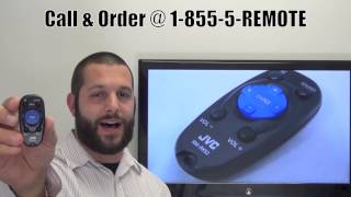 JVC RMRK52 Remote Control PN RMRK52M  wwwReplacementRemotescom [upl. by Eitsyrc335]