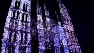 Illuminations Cathédrale de Rouen 2013  Première Impression [upl. by Viglione]